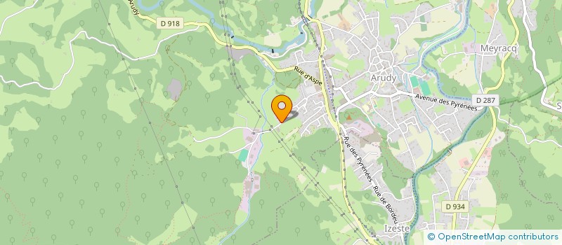 localisation de l'entreprise C.E.MESSIER FONDERIESARL  ARUDY