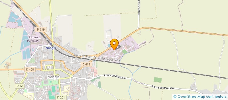 localisation de l'entreprise C.E. NANGIS MAGNETICS  NANGIS