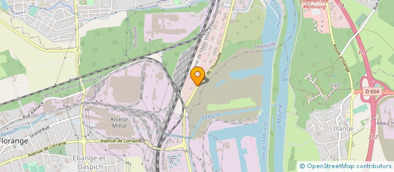 localisation de l'entreprise C E P  THIONVILLE