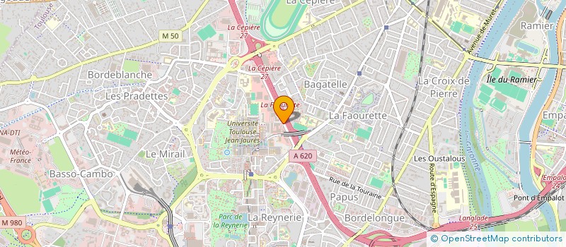 localisation de l'entreprise C E P A D à TOULOUSE