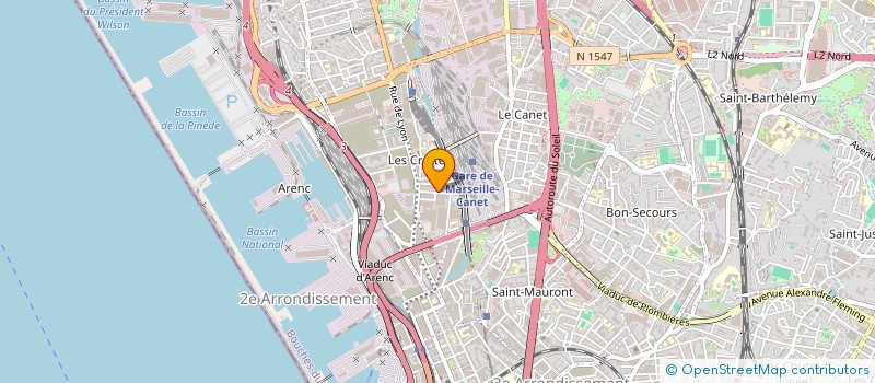 localisation de l'entreprise C.E.P.I  MARSEILLE