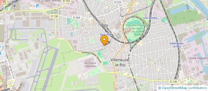 localisation de l'entreprise C.E.P.I. SCI  VILLENEUVE-LE-ROI