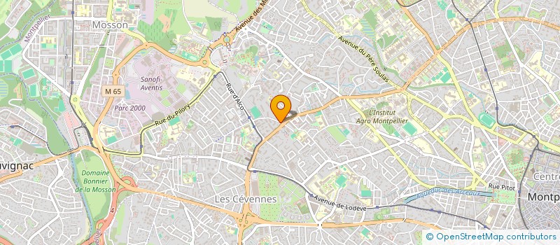 localisation de l'entreprise C E P MONTPELLIER GYM à MONTPELLIER
