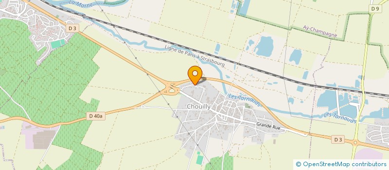 localisation de l'entreprise C.E.P. TIR A L'ARC  VRAUX