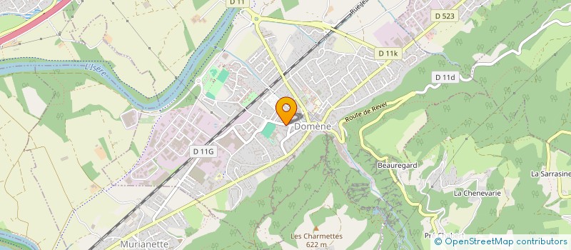 localisation de l'entreprise C E PAPETERIES MATUSSIERE ET FOREST  DOMENE