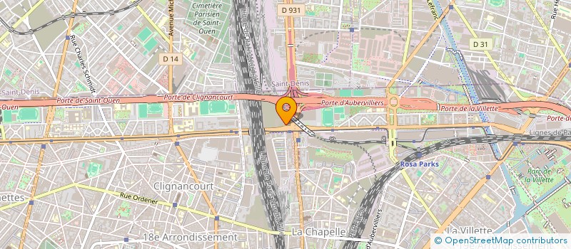 localisation de l'entreprise C E PARIS NORD EQUIPEMENT à PARIS