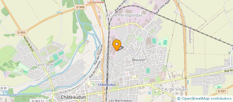 localisation de l'entreprise C E PAULSTRA CHATEAUDUN à CHATEAUDUN