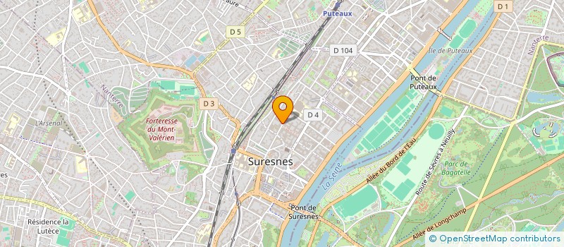 localisation de l'entreprise C.E PHILIPS COMPOSANTS LES PATIOS à SURESNES