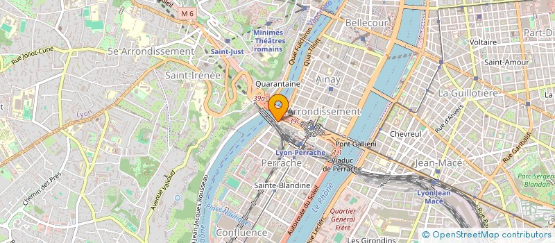 localisation de l'entreprise C.E.R. à LYON