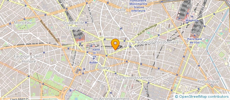 localisation de l'entreprise C.E.R.A.F.R.A.N.C.E  PARIS