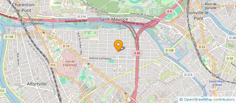 localisation de l'entreprise C.E.R. CHARENTONNEAU à MAISONS-ALFORT
