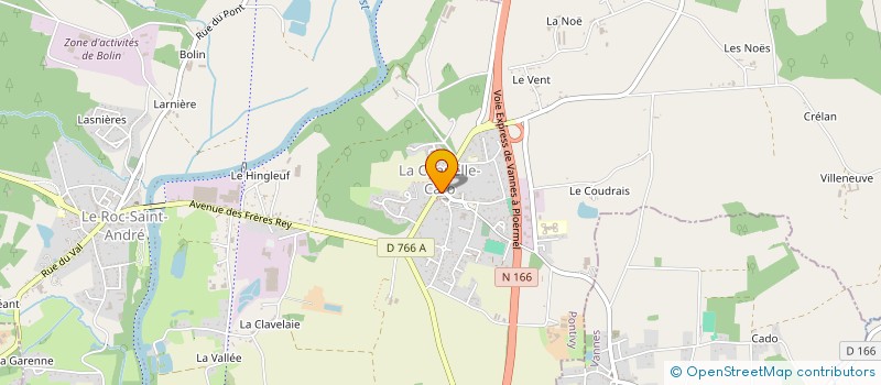 localisation de l'entreprise C.E.R.D.E.  VAL D'OUST