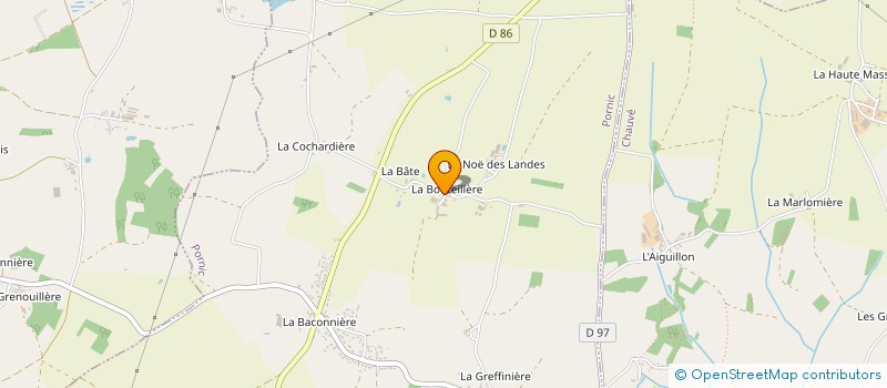 localisation de l'entreprise C.E.R.I.C. à PORNIC