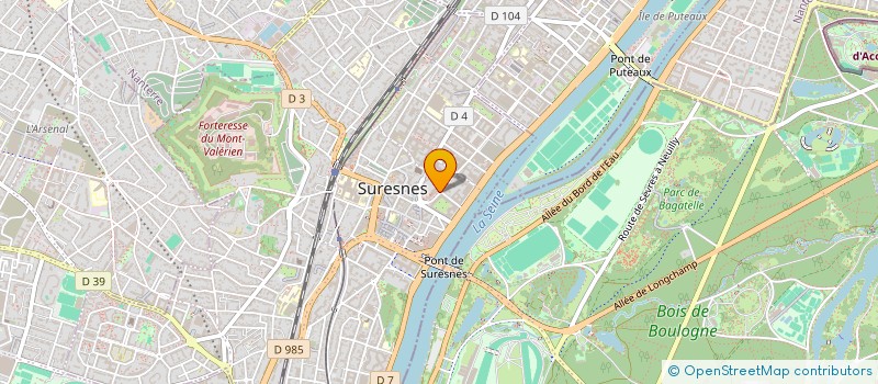 localisation de l'entreprise C.E.R SURESNES à SURESNES