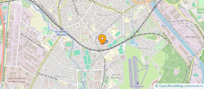localisation de l'entreprise C E S FINANCIERE à STRASBOURG