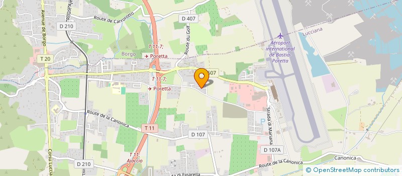 localisation de l'entreprise C.E.S INGIENERIE à LUCCIANA