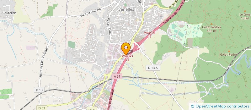 localisation de l'entreprise C.E.S.V  VENELLES