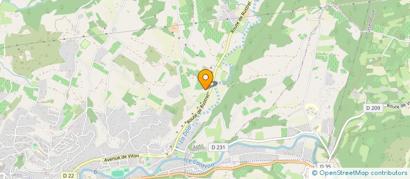 localisation de l'entreprise C.E.T.CONSTRUCTION ET TRADITION  GARGAS