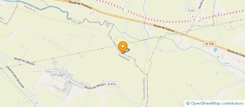 localisation de l'entreprise C.E.T.E.V. CTRE EXPERT TECHNIQ ENVIRONNEMENT VEGET  MAURENS-SCOPONT