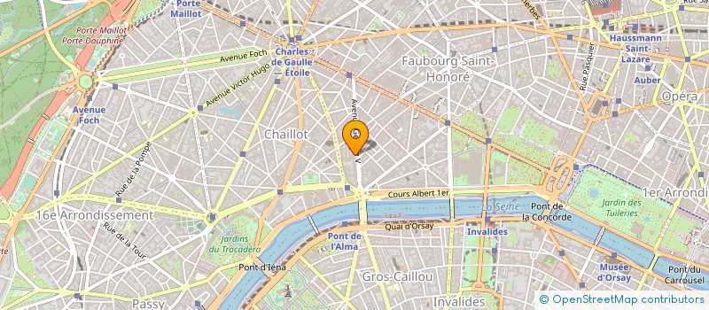 localisation de l'entreprise C E TECHNOLOGIE à PARIS
