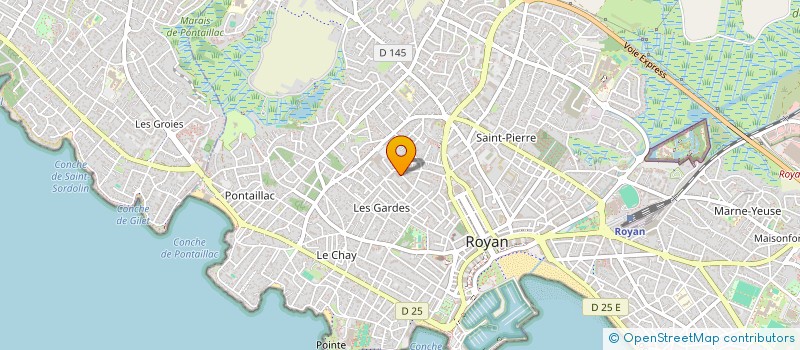 localisation de l'entreprise C-ECO  ROYAN