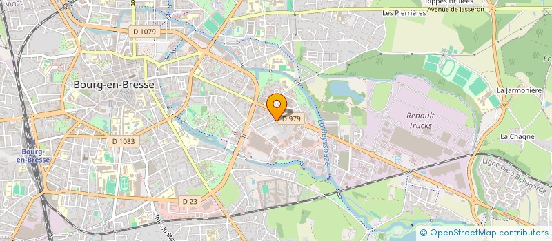 localisation de l'entreprise C-ECO  BOURG-EN-BRESSE