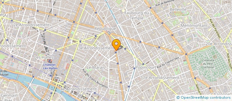 localisation de l'entreprise C & EL DESIGN  PARIS