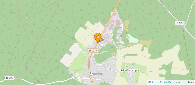 localisation de l'entreprise C.EMPYR  FLEURINES