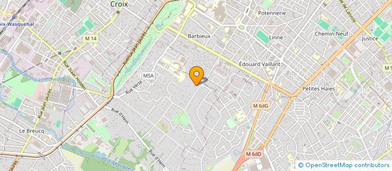 localisation de l'entreprise C.EPONA à CROIX