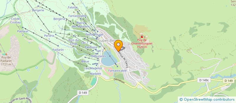 localisation de l'entreprise C.EQUIPEMENTS à BESSE-ET-SAINT-ANASTAISE