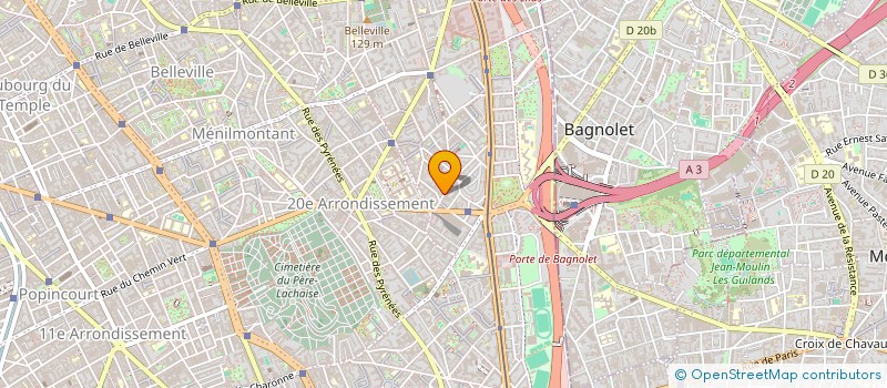 localisation de l'entreprise C'EST 0  PARIS