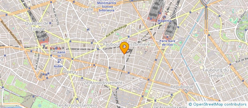 localisation de l'entreprise C'EST A COTE  PARIS