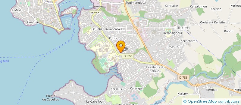 localisation de l'entreprise C'EST A DIRE à CONCARNEAU