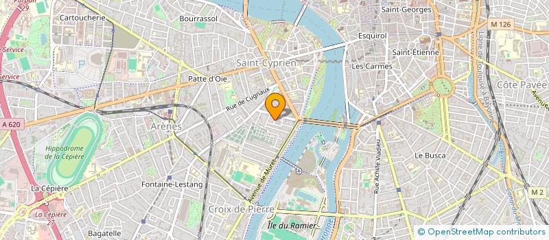 localisation de l'entreprise C'EST-A-DIRE YY  TOULOUSE