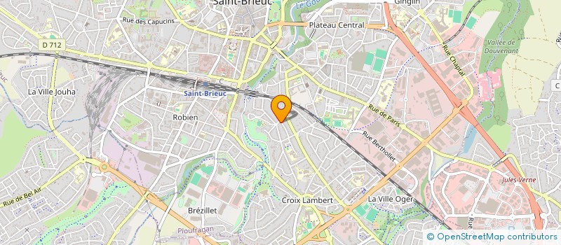 localisation de l'entreprise C'EST A QUI DE JOUER ? à SAINT-BRIEUC