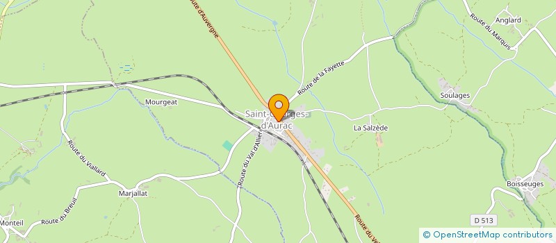 localisation de l'entreprise C'EST BIEN D'ETRE  LANGEAC