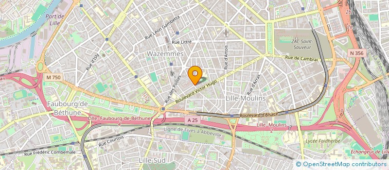 localisation de l'entreprise C'EST BON POUR LE MORAL à LILLE