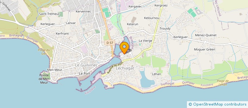 localisation de l'entreprise C'EST CARRE  TREFFIAGAT