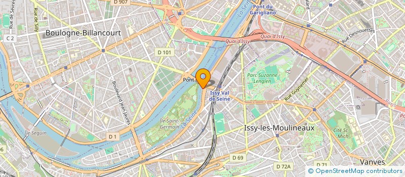 localisation de l'entreprise C'EST CARRE à ISSY-LES-MOULINEAUX