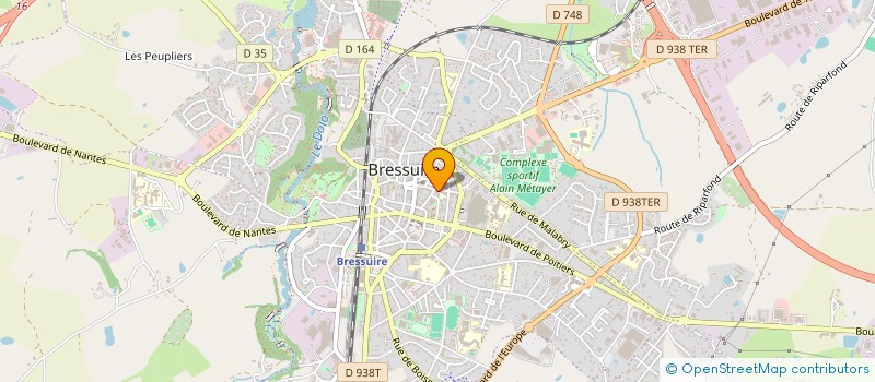 localisation de l'entreprise C'EST CELA à BRESSUIRE