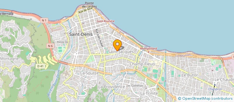localisation de l'entreprise C'EST CLAIR à SAINT-DENIS