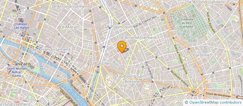 localisation de l'entreprise C'EST CLAIRE à PARIS
