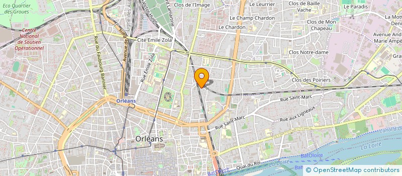 localisation de l'entreprise C'EST COMME A LA RADIO à ORLEANS