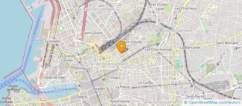 localisation de l'entreprise C'EST CONTENT à MARSEILLE