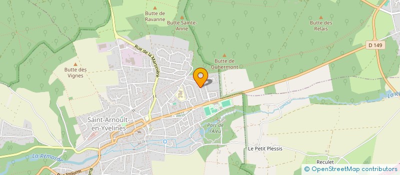 localisation de l'entreprise C'EST CROP BON CHEZ VANILLE à SAINT-ARNOULT-EN-YVELINES