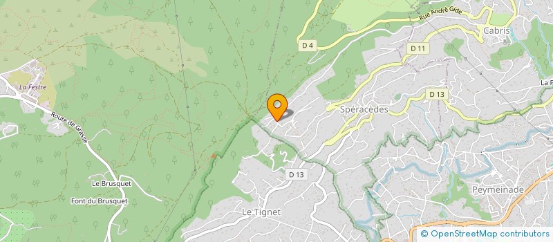 localisation de l'entreprise C'EST ENCORE ANDRE  SPERACEDES