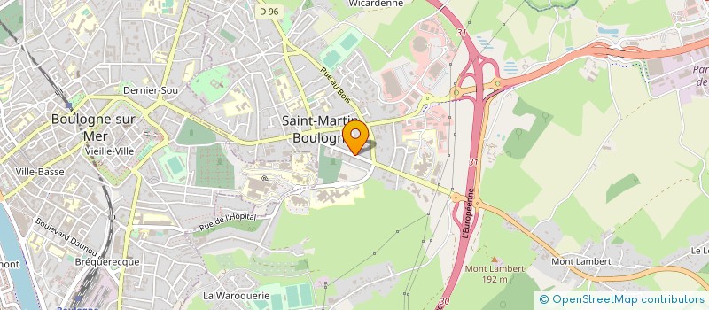 localisation de l'entreprise C ' EST ENTRE NOUS à SAINT-MARTIN-BOULOGNE