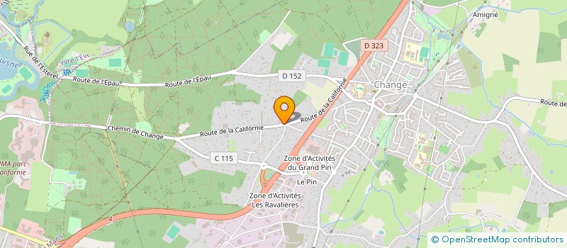 localisation de l'entreprise C'EST JUSTE POSSIBLE à CHANGE