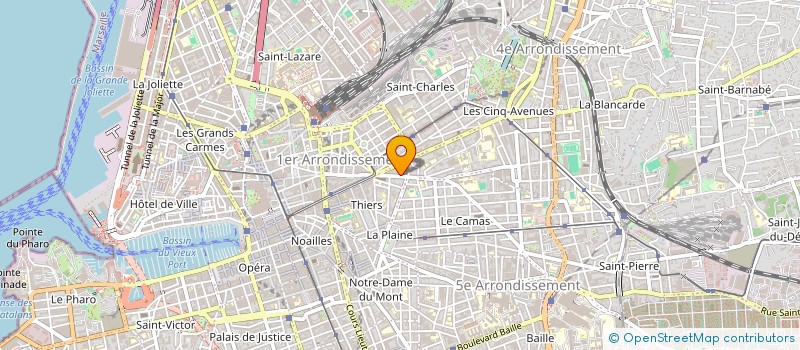 localisation de l'entreprise C EST LA FAUTE A VOLTAIRE à MARSEILLE