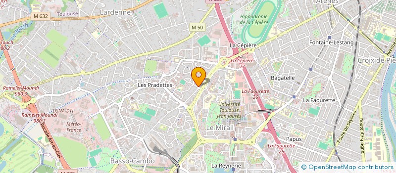localisation de l'entreprise C'EST LE JOUR DU SPECTACLE  TOULOUSE